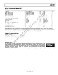 AD9777BSVZRL Datasheet Page 9