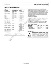AD9779ABSVZRL Datasheet Page 9