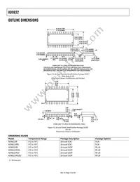 AD9822JRSZRL Datasheet Page 18