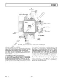 AD9824KCPZRL Datasheet Page 21