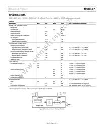 AD9833SRMZ-EP-RL7 Datasheet Page 3