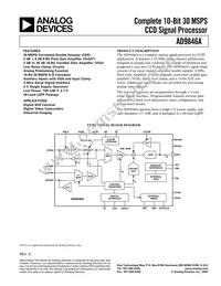 AD9846AJSTZRL Datasheet Cover