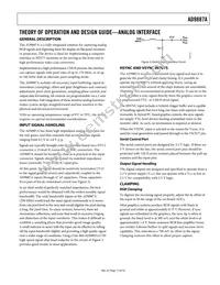 AD9887AKSZ-140 Datasheet Page 17