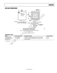 AD9889ABBCZRL-80 Datasheet Page 9