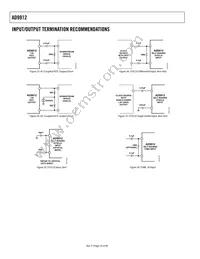 AD9912ABCPZ-REEL7 Datasheet Page 16