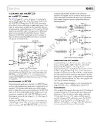 AD9915BCPZ-REEL7 Datasheet Page 21