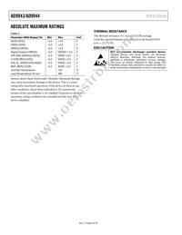 AD9944KCPZ Datasheet Page 6