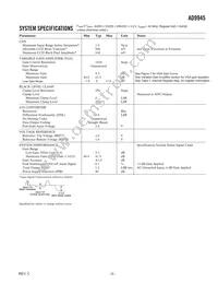 AD9945KCPZ Datasheet Page 3