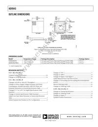 AD9945KCPZ Datasheet Page 14