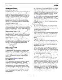 AD9951YSVZ Datasheet Page 17