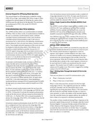 AD9952YSVZ-REEL7 Datasheet Page 20