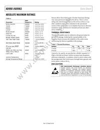 AD9961BCPZ Datasheet Page 8