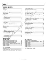 AD9992BBCZRL Datasheet Page 2