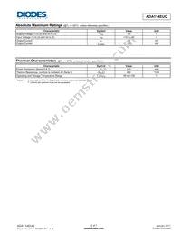 ADA114EUQ-7 Datasheet Page 2