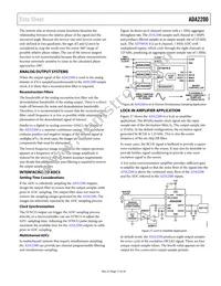 ADA2200ARUZ Datasheet Page 17