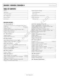 ADA4004-1ARJZ-R2 Datasheet Page 2