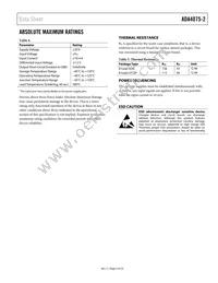 ADA4075-2ACPZ-RL Datasheet Page 5