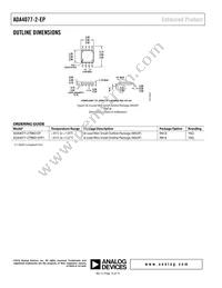 ADA4077-2TRMZ-EPR7 Datasheet Page 16