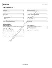 ADA4310-1ACPZ-R2 Datasheet Page 2