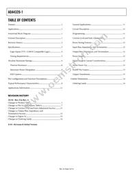 ADA4320-1ACPZ-RL Datasheet Page 2