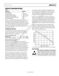 ADA4410-6ACPZ-R2 Datasheet Page 7