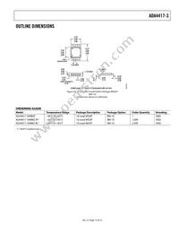 ADA4417-3ARMZ-R7 Datasheet Page 15