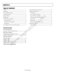 ADA4424-6ARUZ Datasheet Page 2