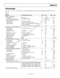 ADA4424-6ARUZ Datasheet Page 3