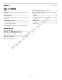 ADA4431-1YCPZ-R2 Datasheet Page 2