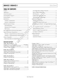 ADA4432-1WBRJZ-R2 Datasheet Page 2