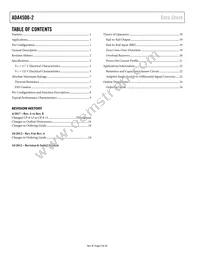 ADA4500-2ARMZ-RL Datasheet Page 2