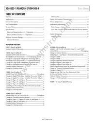 ADA4505-1ACBZ-RL Datasheet Page 2