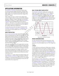 ADA4528-1ACPZ-R2 Datasheet Page 19