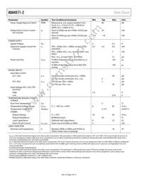 ADA4571-2WHRZ-RL Datasheet Page 4