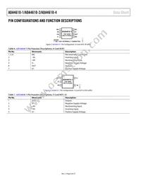 ADA4610-4ARZ-R7 Datasheet Page 8
