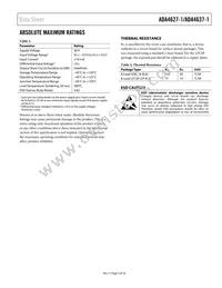ADA4627-1BRZ-RL Datasheet Page 5