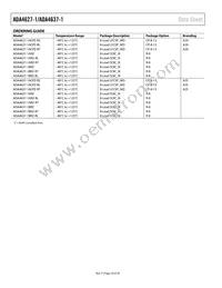 ADA4627-1BRZ-RL Datasheet Page 18
