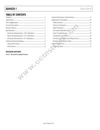 ADA4638-1ARZ-RL Datasheet Page 2