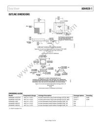 ADA4638-1ARZ-RL Datasheet Page 21