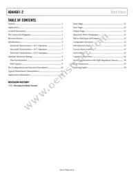ADA4661-2ACPZ-RL Datasheet Page 2