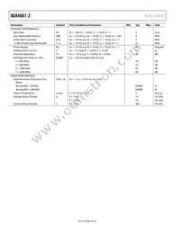 ADA4661-2ACPZ-RL Datasheet Page 4