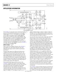 ADA4661-2ACPZ-RL Datasheet Page 22