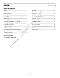 ADA4666-2ACPZ-RL Datasheet Page 2