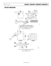 ADA4692-2ACPZ-RL Datasheet Page 17