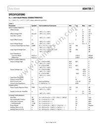 ADA4700-1ARDZ-RL Datasheet Page 3