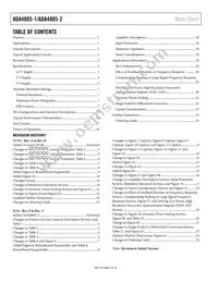 ADA4805-2ACPZ-R2 Datasheet Page 2