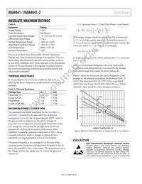 ADA4841-2YCPZ-R2 Datasheet Page 6