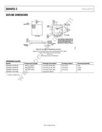 ADA4855-3YCPZ-R2 Datasheet Page 18