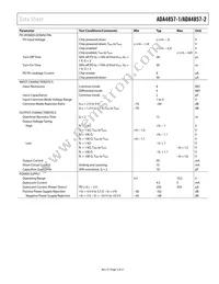 ADA4857-1YCPZ-R2 Datasheet Page 5