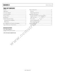 ADA4859-3ACPZ-R2 Datasheet Page 2